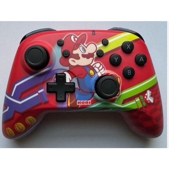 Hori Wireless HORIPAD (Super Mario) Controller for Nintendo Switch Tested - Picture 1 of 3